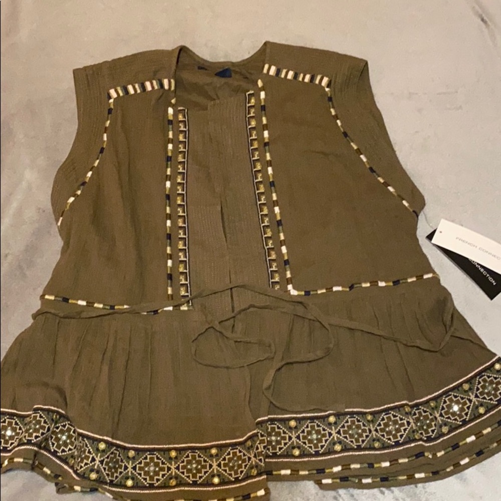 French connection vest